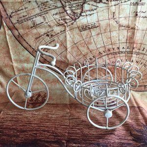 Wrought Iron Tricycle Plant Stand